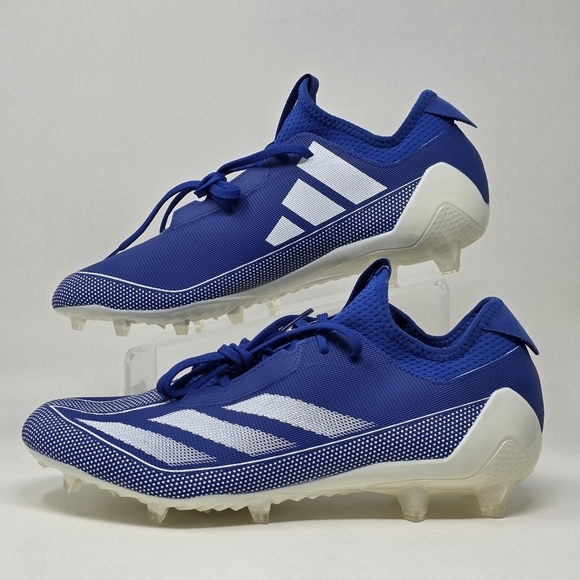ADIDAS Adizero Electric.1 Blue White IG3445 Football Cleats Mens Size 13 New - Picture 3 of 13